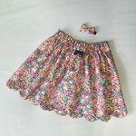 ak0311様オーダー分♥リバティスカラップスカート＆ヘアアクセサリーセット♥     