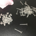 【100個】樹脂ピアス（平皿）