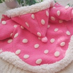 【年末年始特別価格】マシュマロドットアウター（胴４０ｃｍ）
