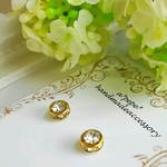 crystal☆一粒の輝き☆ピアス&イヤリング