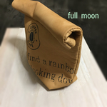 【送料無料】紙袋風  本革の革袋(*^ω^*)
