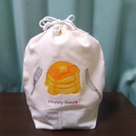 パンケーキの巾着袋☆