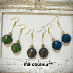 antique drop pierce or earring 