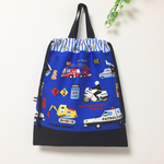 お着替え入れ(体操服入れ)◆男の子◆はたらく車
