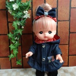 メルちゃんサイズパーカーワンピース4番