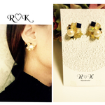 送料無料 3連スターピアス♡