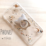 iPhoneケース 宇宙 土星 猫 iPhone7/6(6S)/7plus スマホケース