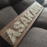 ストリングアートdeネームプレート💓