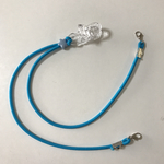 補聴器ストラップ(青)