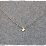 シンプルメタルプレート 14kgf necklace