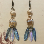 chies 1103様取り置き孔雀ピアス(イヤリング)