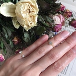 ビジューring☆2点set