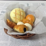 パンのかご（紙粘土製）