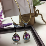 マーメイドの住処大きなフープピアス♡スワロスフキー