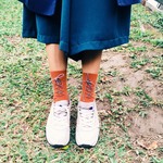 XX Socks 靴下 オレンジ 受注制作