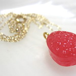 Candyネックレス:)　いちご
