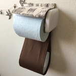 再販＊トイレットペーパーホルダーカバー