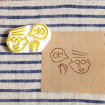 おじさん OK! 消しゴムはんこ