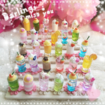 ラストです(^-^)ミニチュア♡気まぐれドリンクセット♡ハンドメイド 樹脂粘土