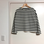 ボーダー♡ショート丈ゆるトップス