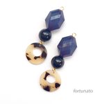 【再販8】白べっ甲ピアス&イヤリング