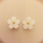 【再々販】キラキラ可愛いお花のイヤリング
