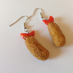  海老フライのピアス