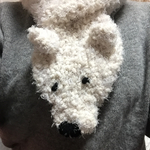 しろくまマフラー