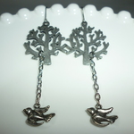 小鳥が 飛んでます ピアス