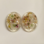 ドライフラワー ピアス