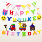 🎂大切な日のお誕生日ガーランド🎂オーダー受付ページです。