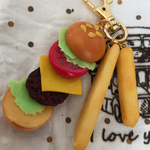 ズレちゃった！ハンバーガーキーホルダー