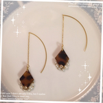 ダイヤべっ甲アメリカンピアス！