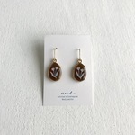 amber[3]ピアス/イヤリング