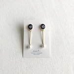 flowers + pearl (mini) [3] イヤリング