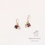 swarovski セミオーダーのピアス
