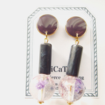 frame  beadsピアス②