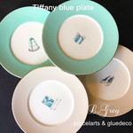 【4枚セット】Tiffany モチーフプレート