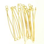 【値下げ】ハンドメイド材料* ゴールドカラー【9ピン】20～26mm、300個入り
