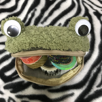 フカフカケロちゃんポーチ