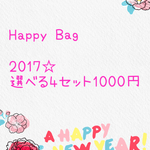 2017お得パック☆選べるヘアゴム4セット