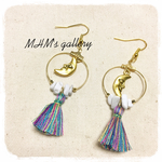 《SALE》✳︎カラータッセルのフープピアス✳︎