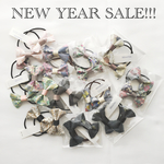 NEW YEAR sale❤︎2017リバティのペアリボンヘアゴム✳︎.・