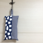 ボックスティッシュカバー☆しろくま×ヒッコリー