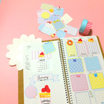【毎月1セット出します✧︎*。】1月の手帳シールセット❁︎❁︎❁︎