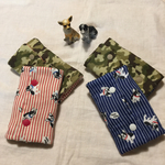 【再販】フレンチブルのふわふわよだれカバー