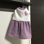 ピンクコサージュワンピース