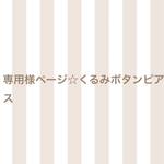 専用様オーダーページ☆アクセサリー
