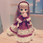 オビツ11＊ブリティッシュワンピース