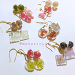 ピアス福袋セット　６セット限り！！アナベル紫陽花のかわいいセット